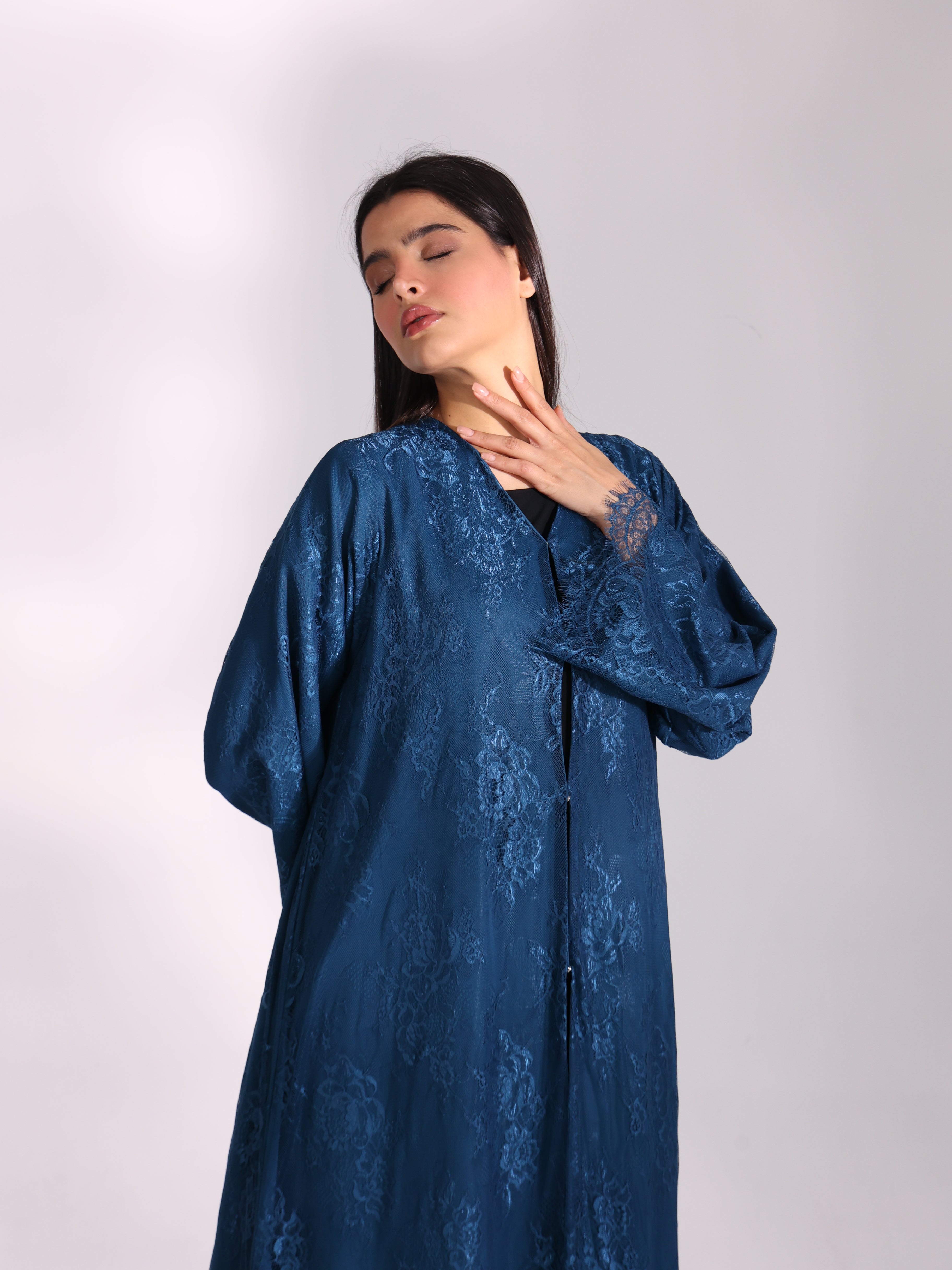 Imperial lace - Teal Blue