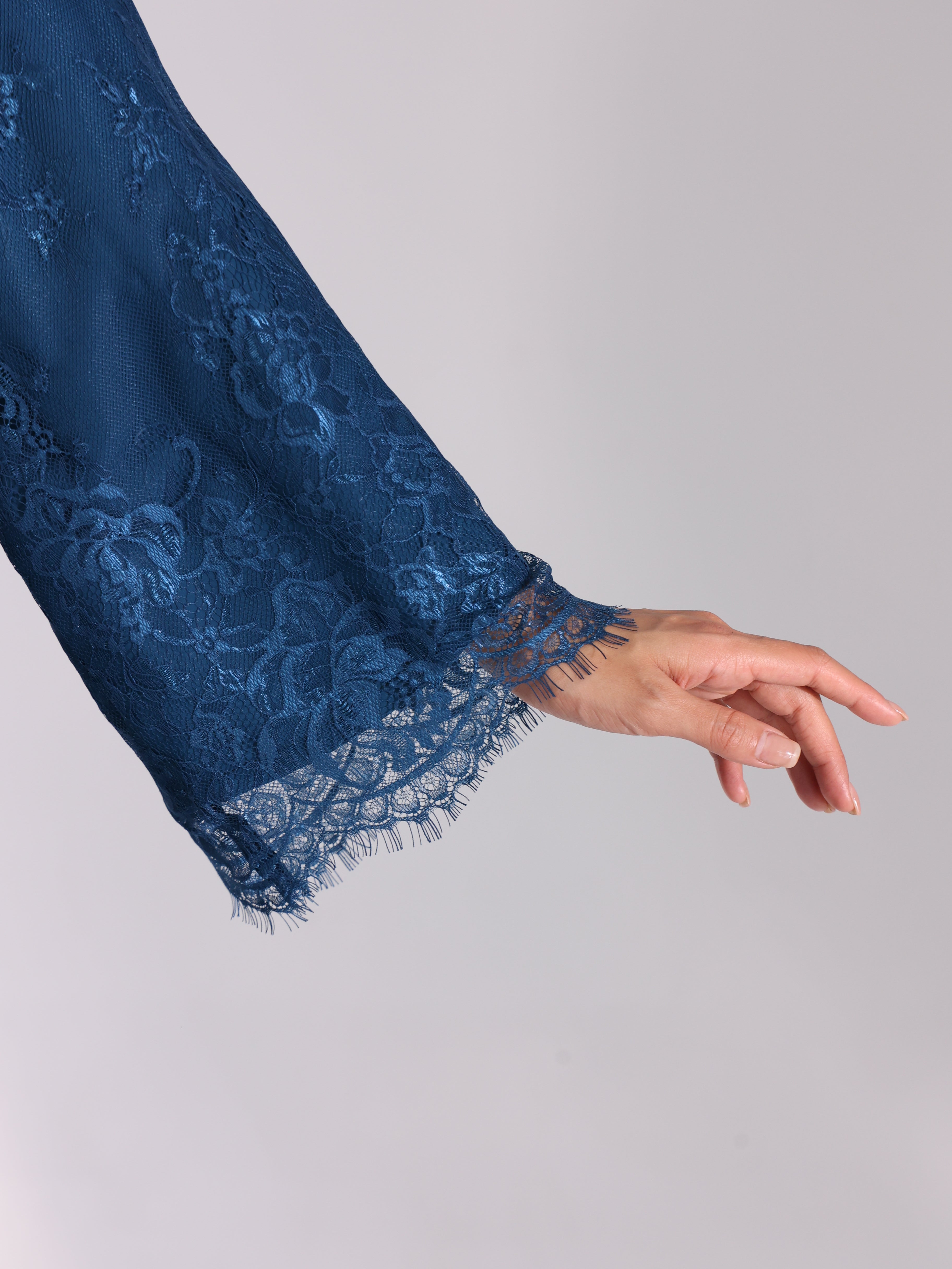 Imperial lace - Teal Blue